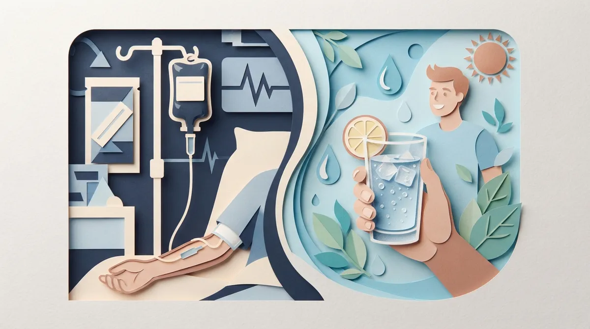 iv hydration vs oral hydration