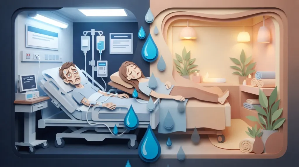 IV Hydration vs. ER Care: Who Treats Severe Dehydration?