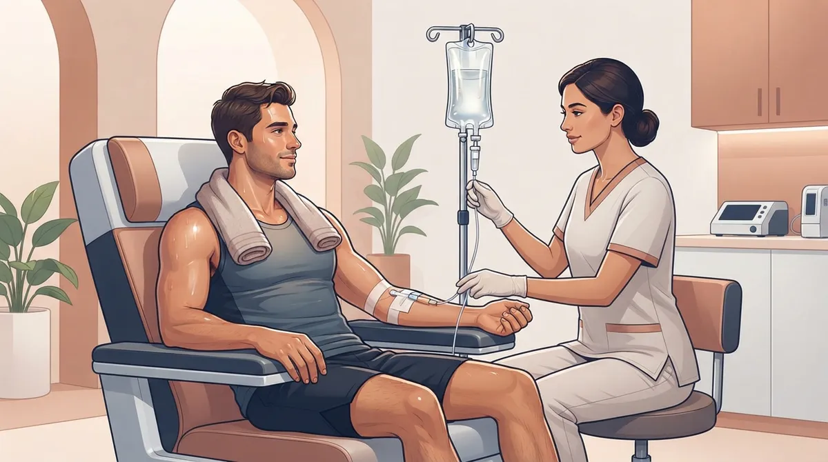 iv therapy after workout
